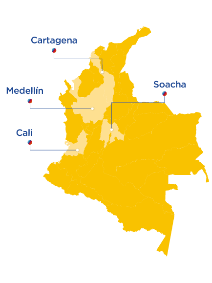 Distribuidores en Colombia